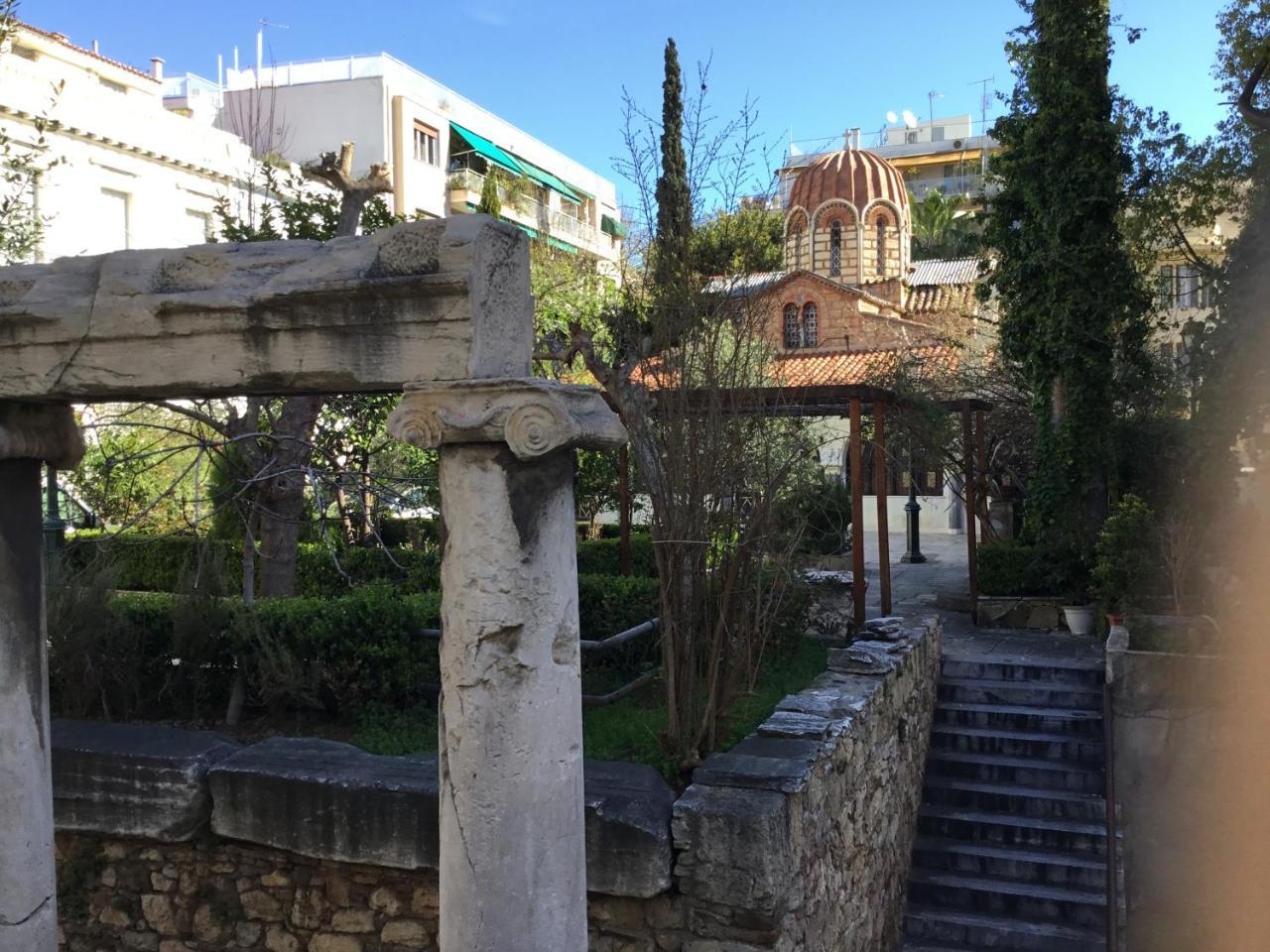 Athens-Plaka, Peter’s beautiful apartment in Temple of Zeus Exterior foto