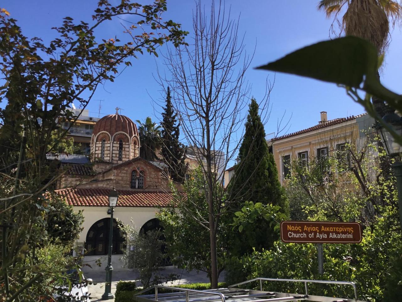 Athens-Plaka, Peter’s beautiful apartment in Temple of Zeus Exterior foto